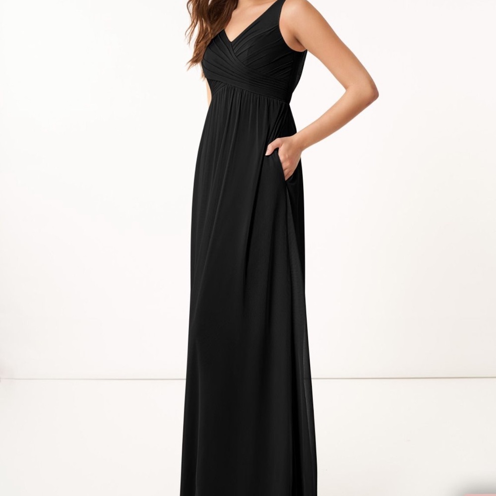 Azazie Black Bridesmaid Dress